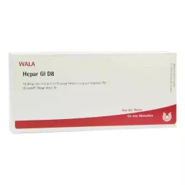 HEPAR GL D 8 Ampollas, 10X1 ml