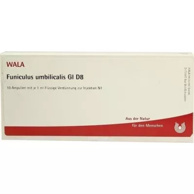 FUNICULUS UMBILICALIS GL D 8 Ampollas, 10X1 ml