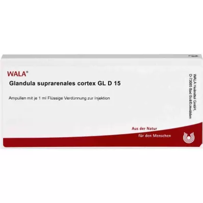 Glándula suprarrenal.Cortés.Ampollas Gl D15 (10x1 ml) Glándula suprarrenal.Cortés.Ampollas Gl D15 (10x1 ml)