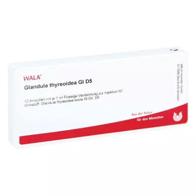 GLANDULA THYREOIDEA GL D 5 ampollas, 10X1 ml