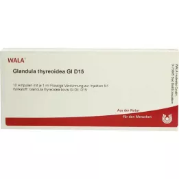 GLANDULA THYREOIDEA GL D 15 Ampollas, 10X1 ml