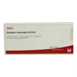 GLANDULA THYREOIDEA GL D 20 Ampollas, 10X1 ml