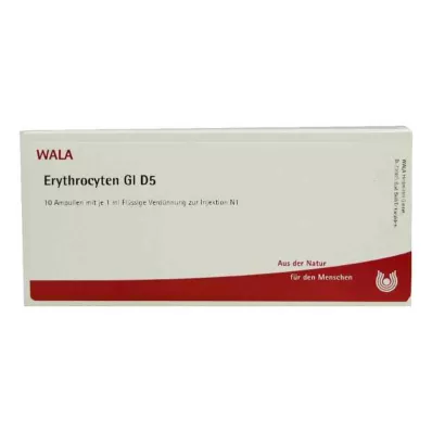 ERYTHROCYTEN GL D 5 ampollas, 10X1 ml ERYTHROCYTEN GL D 5 ampollas, 10X1 ml