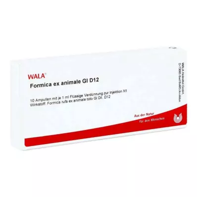 Ampollas Formica Ex animale Gl D12 (10x1 ml) Ampollas Formica Ex animale Gl D12 (10x1 ml)