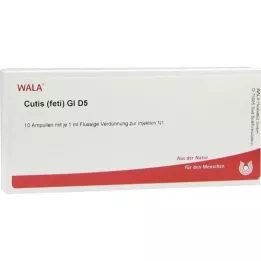 CUTIS feti GL D 5 ampollas, 10X1 ml