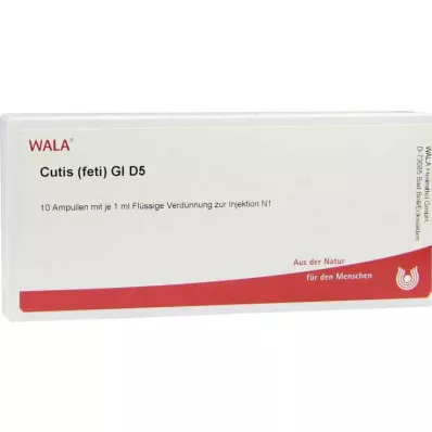 CUTIS feti GL D 5 ampollas, 10X1 ml CUTIS feti GL D 5 ampollas, 10X1 ml