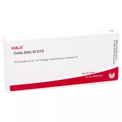 CUTIS feti GL D 12 ampollas, 10X1 ml