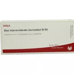 DISCI intervertebrales cervicales GL D 5 ampollas, 10X1 ml