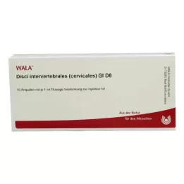 DISCI intervertebrales cervicales GL D 8 ampollas, 10X1 ml