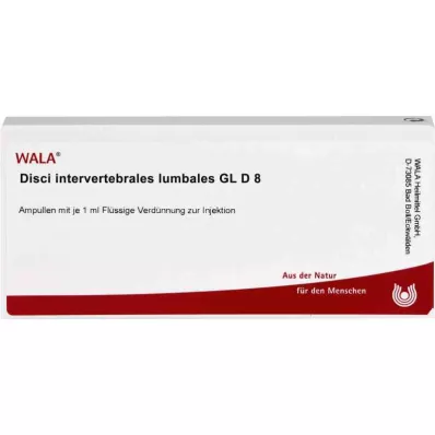 DISCI lumbares intervertebrales GL D 8 ampollas, 10X1 ml