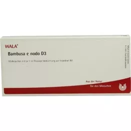 BAMBUSA E NODO D 3 Ampollas, 10X1 ml