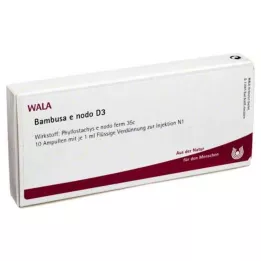 BAMBUSA E NODO D 3 Ampollas, 10X1 ml