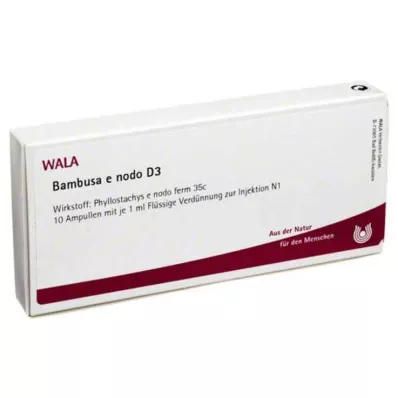 BAMBUSA E NODO D 3 Ampollas, 10X1 ml BAMBUSA E NODO D 3 Ampollas, 10X1 ml