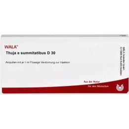 THUJA E SUMMITATIBUS D 30 ampollas, 10X1 ml