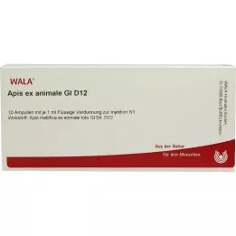 APIS EX animale GL D 12 ampollas, 10X1 ml