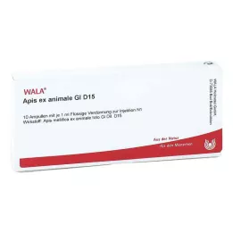APIS EX animale GL D 15 ampollas, 10X1 ml