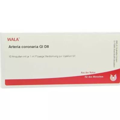 Arteria coronaria GL D 8 ampollas, 10x1 ml