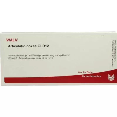 ARTICULATIO coxae GL D 12 ampollas, 10X1 ml