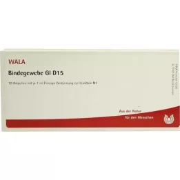 BINDEGEWEBE GL D 15 Ampollas, 10X1 ml