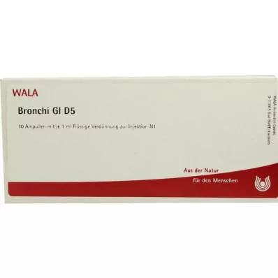 Bronquios GL D 5 ampollas, 10X1 ml