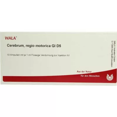 Cerebrum Regio Motor GL D 5 ampollas, 10x1 ml Cerebrum Regio Motor GL D 5 ampollas, 10x1 ml