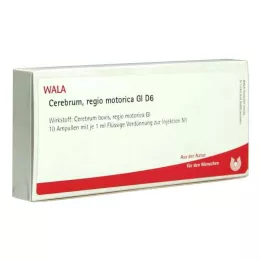 CEREBRUM REGIO motorica GL D 6 ampollas, 10X1 ml