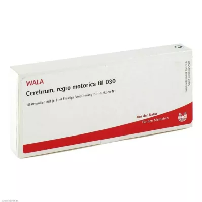 Cerebrum Regio Motor GL D 30 ampollas, 10x1 ml Cerebrum Regio Motor GL D 30 ampollas, 10x1 ml