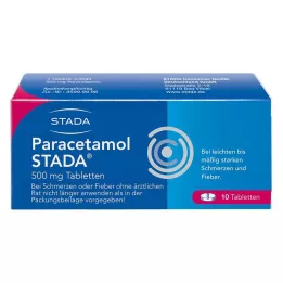 PARACETAMOL STADA 500 mg comprimidos, 10 uds