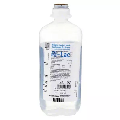 RINGER LACTAT n.Hartm.B.Braun Ecofl.Plus Inf.-Lsg., 500 ml