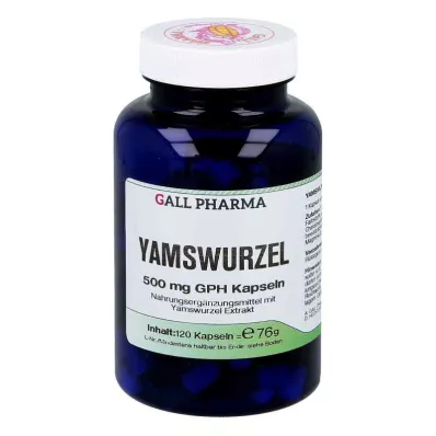 YAMSWURZEL 500 mg GPH Cápsulas, 120 uds