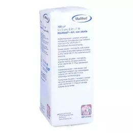 MULLKOMPRESSEN 5x5 cm no estéril 8x, 100 uds