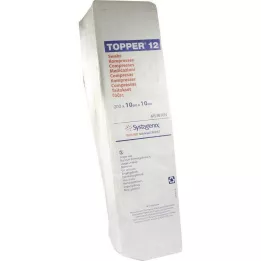 TOPPER 12 Compr.10x10 cm no estéril, 200 uds