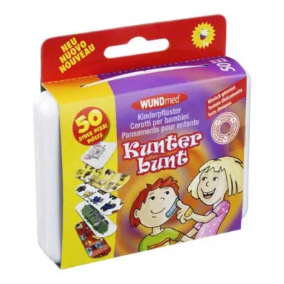 KINDERPFLASTER Colorido, 50 uds KINDERPFLASTER Colorido, 50 uds