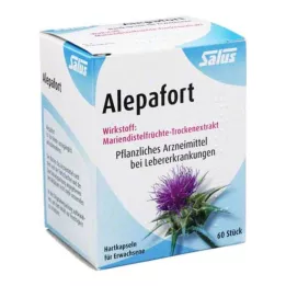 ALEPAFORT Cápsulas duras de cardo mariano, 60 cápsulas