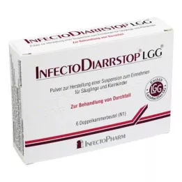INFECTODIARRSTOP LGG Polvo para suspensión para administración, 6 uds