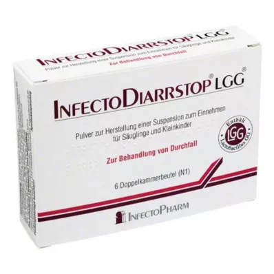 INFECTODIARRSTOP LGG Polvo para suspensión para administración, 6 uds