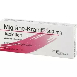 MIGRÄNE KRANIT 500 mg comprimidos, 20 uds