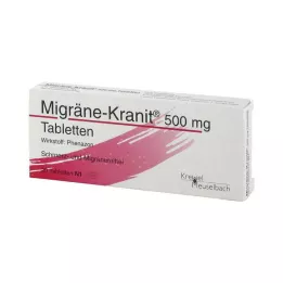 MIGRÄNE KRANIT 500 mg comprimidos, 20 uds