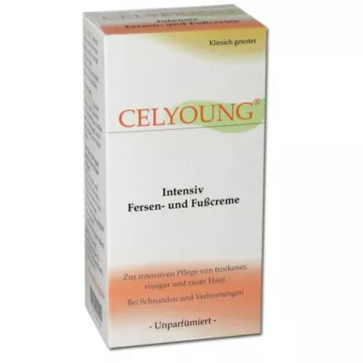 CELYOUNG Crema intensiva para talones y pies, 100 ml