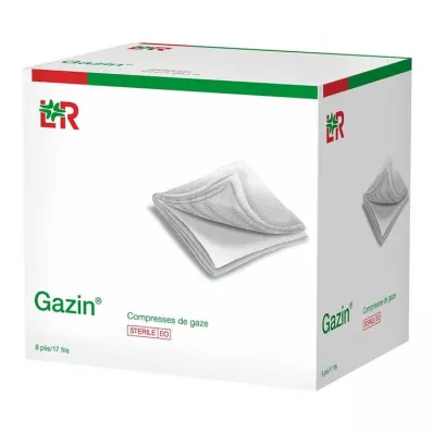 GAZIN Gasa comp.10x10 cm estéril 8x, 25X2 uds
