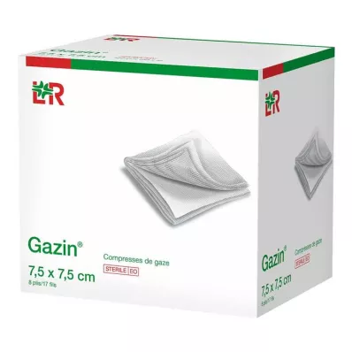GAZIN Gasa comp.7,5x7,5 cm estéril 8x, 50X2 uds