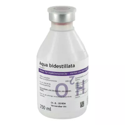 AQUA BIDEST Plástico, 250 ml