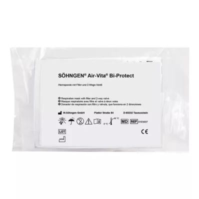 AIR-VITA Mascarilla respiratoria Bi-Protect, 1 ud