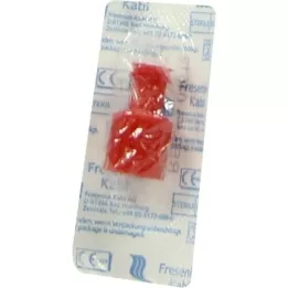 KOMBISTOPFEN cierre Luer rojo, 1 ud