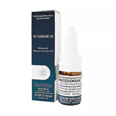 Mucedokehl D 5 gotas, 10 ml Mucedokehl D 5 gotas, 10 ml