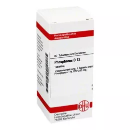 PHOSPHORUS D 12 pastillas, 80 uds