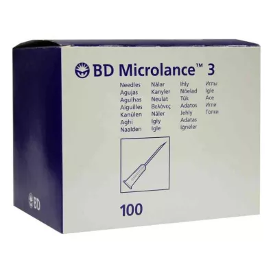 BD MICROLANCE Cánula 24 G 1 0,55x25 mm, 100 uds