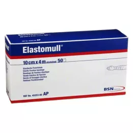 ELASTOMULL Cinta elástica de fijación de 10 cmx4 m 45253, 50 uds