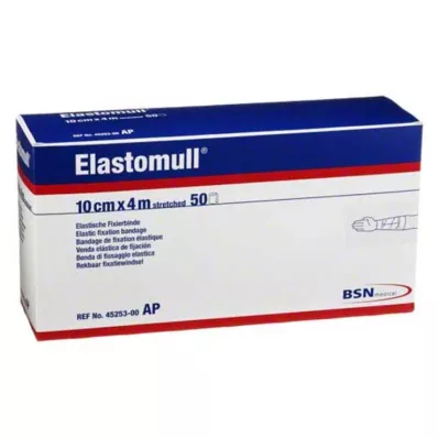 ELASTOMULL Cinta elástica de fijación de 10 cmx4 m 45253, 50 uds ELASTOMULL Cinta elástica de fijación de 10 cmx4 m 45253, 50 uds