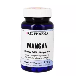 MANGAN 5 mg GPH Cápsulas, 60 uds
